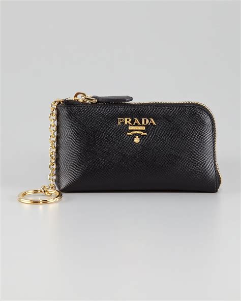 prada key holder pouch|prada keychain for women.